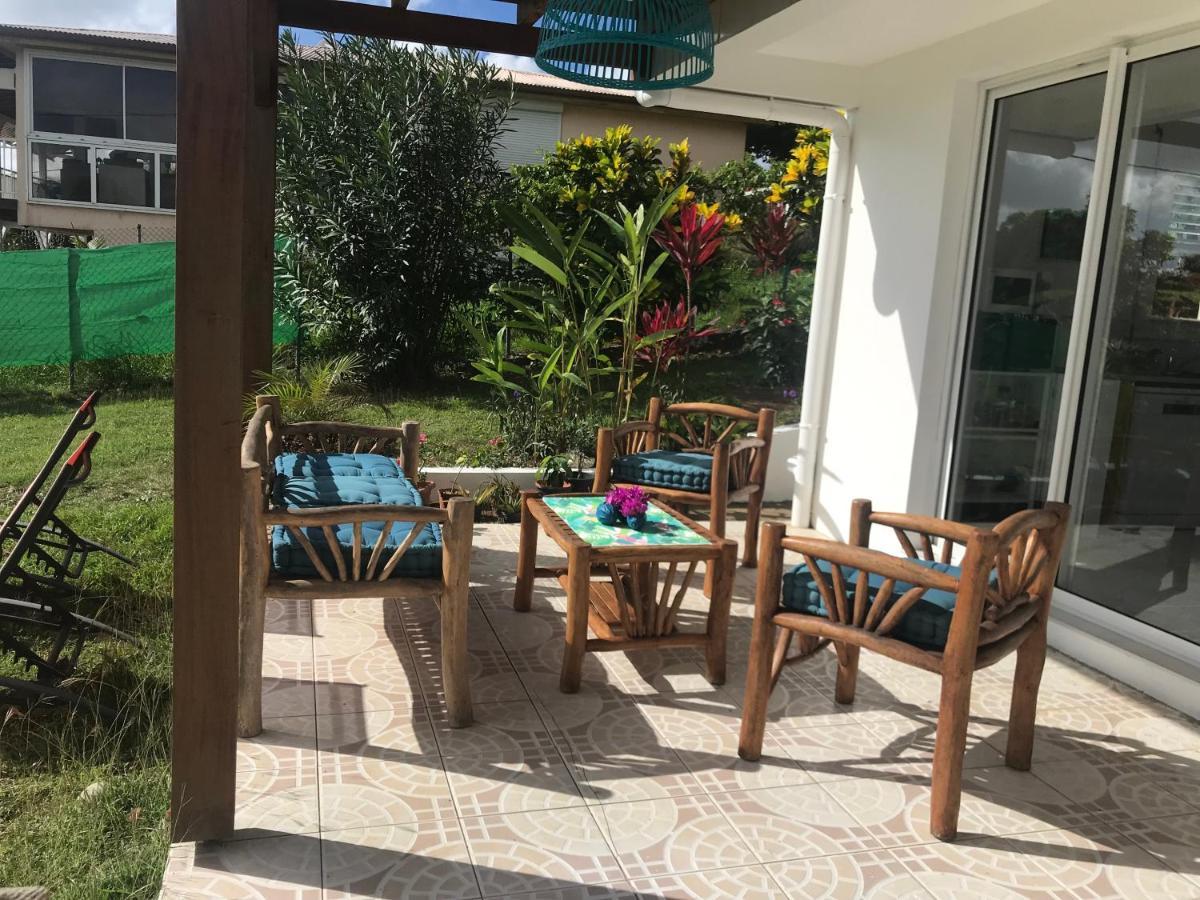 Appartement Prive Eco-Responsable, Vue Sur La Mer Des Caraibes Et Jardin Clos, Wifi, A 2Mn De La Plage Сент-Люс Экстерьер фото