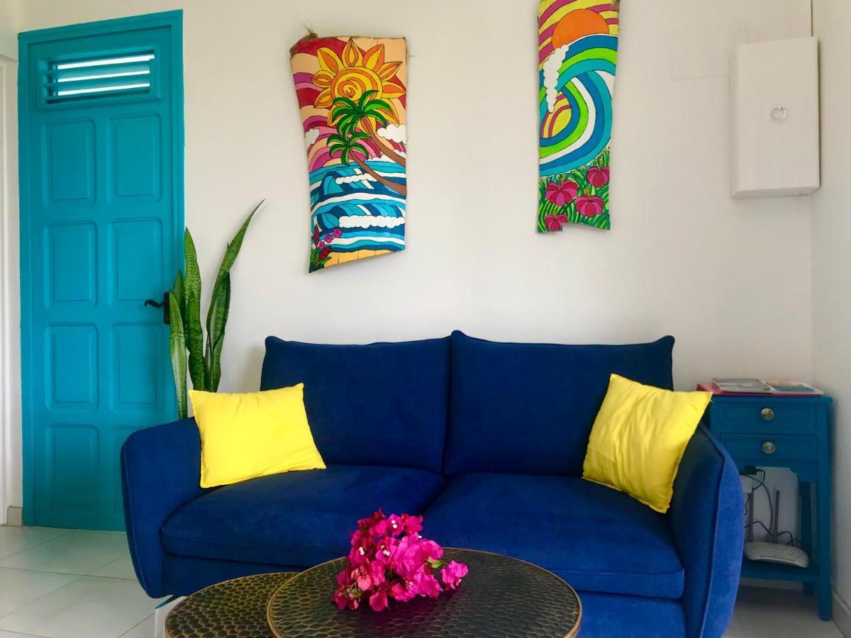 Appartement Prive Eco-Responsable, Vue Sur La Mer Des Caraibes Et Jardin Clos, Wifi, A 2Mn De La Plage Сент-Люс Экстерьер фото