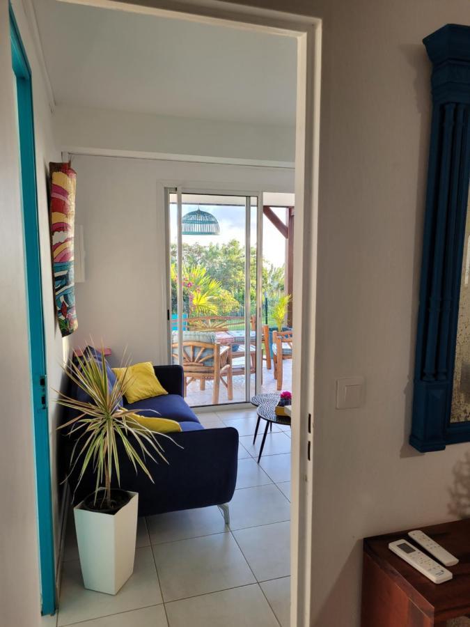 Appartement Prive Eco-Responsable, Vue Sur La Mer Des Caraibes Et Jardin Clos, Wifi, A 2Mn De La Plage Сент-Люс Экстерьер фото
