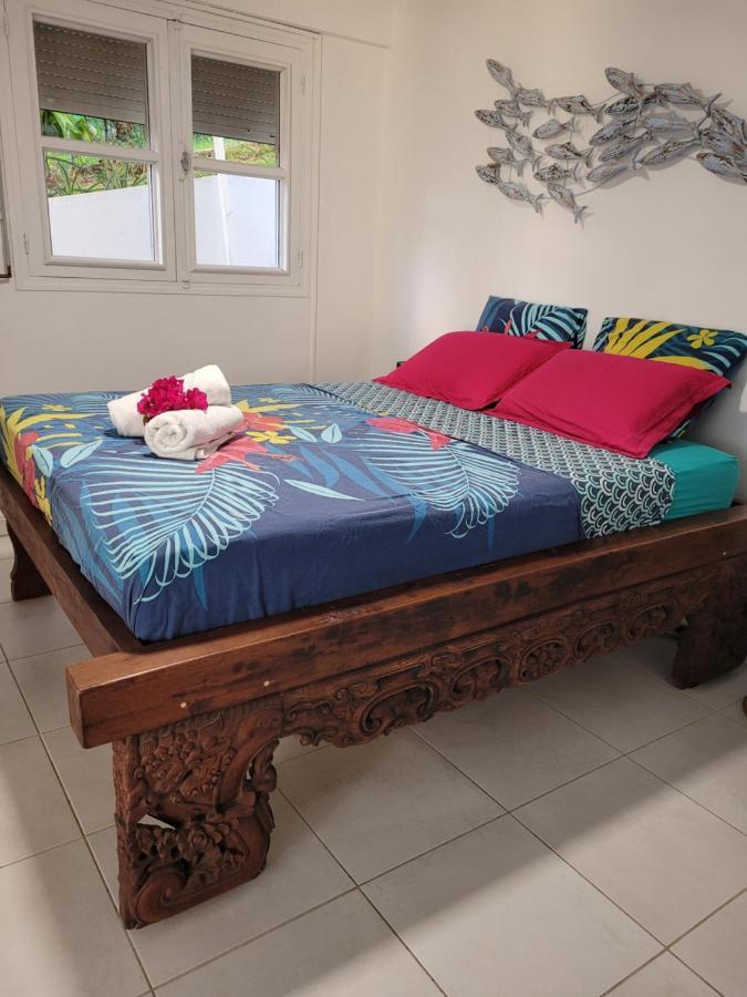 Appartement Prive Eco-Responsable, Vue Sur La Mer Des Caraibes Et Jardin Clos, Wifi, A 2Mn De La Plage Сент-Люс Экстерьер фото