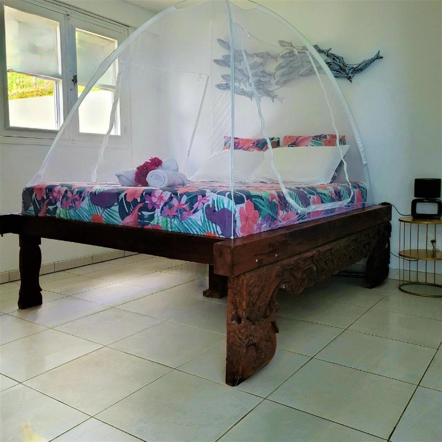 Appartement Prive Eco-Responsable, Vue Sur La Mer Des Caraibes Et Jardin Clos, Wifi, A 2Mn De La Plage Сент-Люс Экстерьер фото