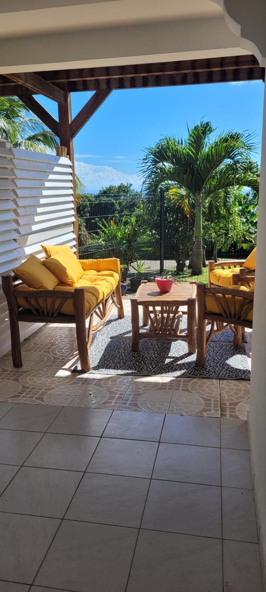 Appartement Prive Eco-Responsable, Vue Sur La Mer Des Caraibes Et Jardin Clos, Wifi, A 2Mn De La Plage Сент-Люс Экстерьер фото
