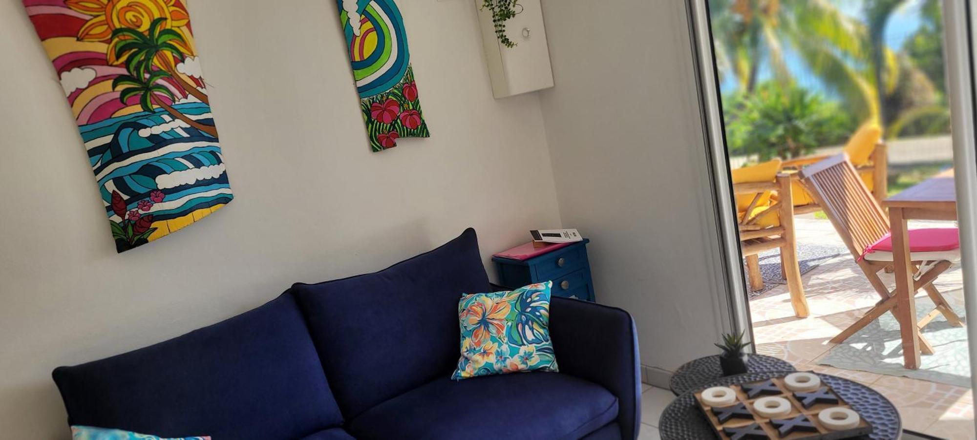 Appartement Prive Eco-Responsable, Vue Sur La Mer Des Caraibes Et Jardin Clos, Wifi, A 2Mn De La Plage Сент-Люс Экстерьер фото
